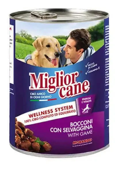 MIGLIOR GATTO - Miglior Gatto Av Hayvanlı Yetişkin Köpek Konservesi 405gr