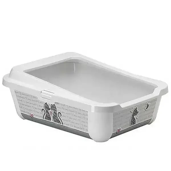 MODERNA - Moderna Hercules Love Açık Kedi Tuvalet Kabı 50cm MODERNA - Moderna Hercules Love Açık Kedi Tuvalet Kabı 50cm