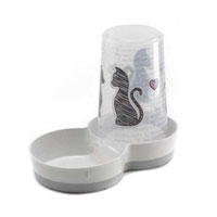 MODERNA - Moderna Love Kedi Ve Köpek Saklama Hazneli Mama Ve Su Kabı 1,5lt MODERNA - Moderna Love Kedi Ve Köpek Saklama Hazneli Mama Ve Su Kabı 1,5lt