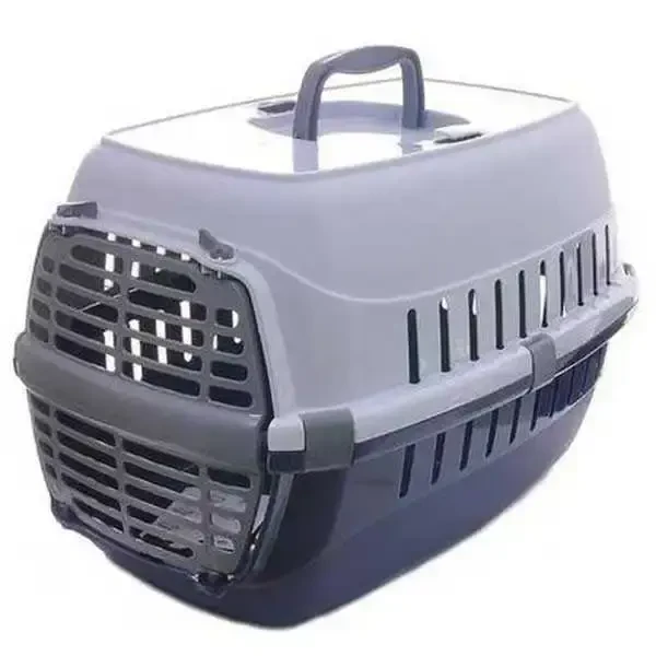 MODERNA - Moderna Road Runner Plastik Kapılı Kedi Köpek Taşıma Kabı 50cm Gri MODERNA - Moderna Road Runner Plastik Kapılı Kedi Köpek Taşıma Kabı 50cm Gri