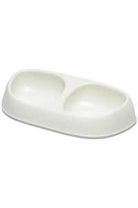 MODERNA - Moderna Sensibowl İkili Kedi Mama Kabı Beyaz 2X200ml