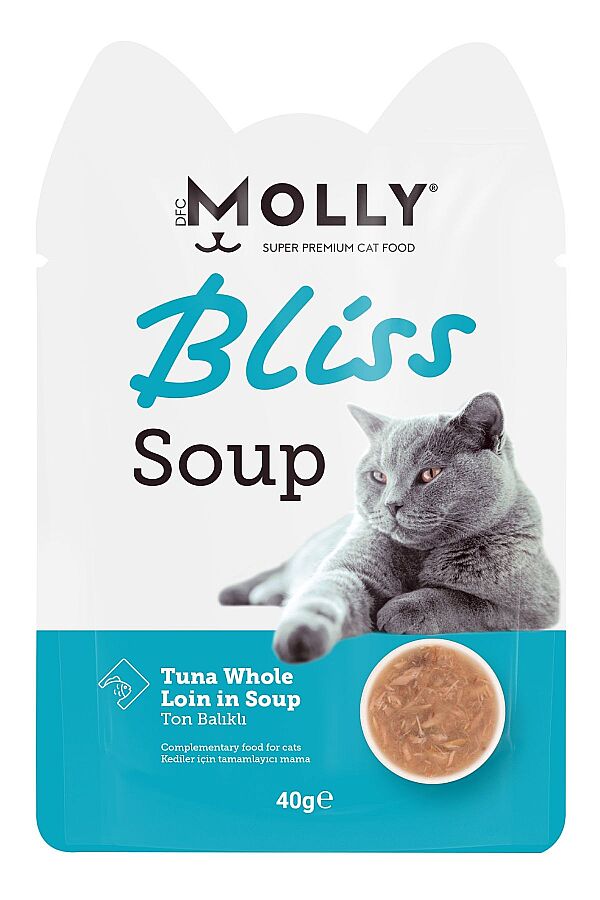 Molly Bliss Ton Balıklı Kedi Çorbası 40gr - 1