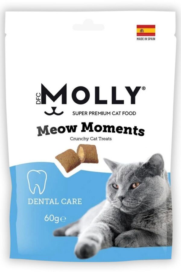 Molly Meow Moments Dental Care Diş Bakımı İçin Kedi Ödül Maması 60gr Molly Meow Moments Dental Care Diş Bakımı İçin Kedi Ödül Maması 60gr