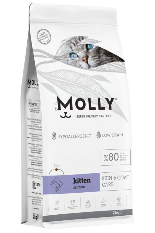 Molly Yavru Kedi Maması Somonlu 2kg