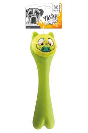 M-PETS - M-Pets Rob Ödül Hazneli Kauçuk Köpek Oyuncağı Yeşil