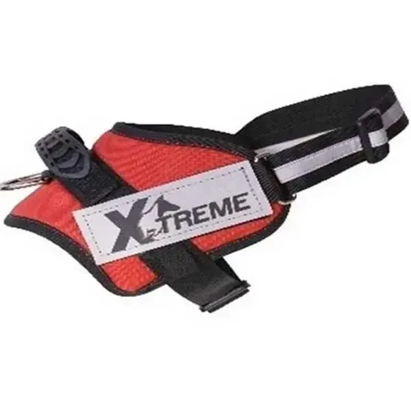 MPS - MPS X-TREME-PRO Köpek Göğüs Tasması (S) Kırmızı Reflektörlü