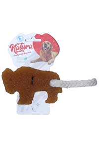 NATURA - Natura Doğal Kauçuk Bizon Köpek Çiğneme Oyuncağı