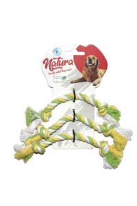 NATURA - Natura 3 Boy Halat Köpek Oyuncak XS