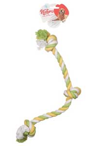 NATURA - Natura Üç Düğüm Halat Köpek Oyuncak 50 cm