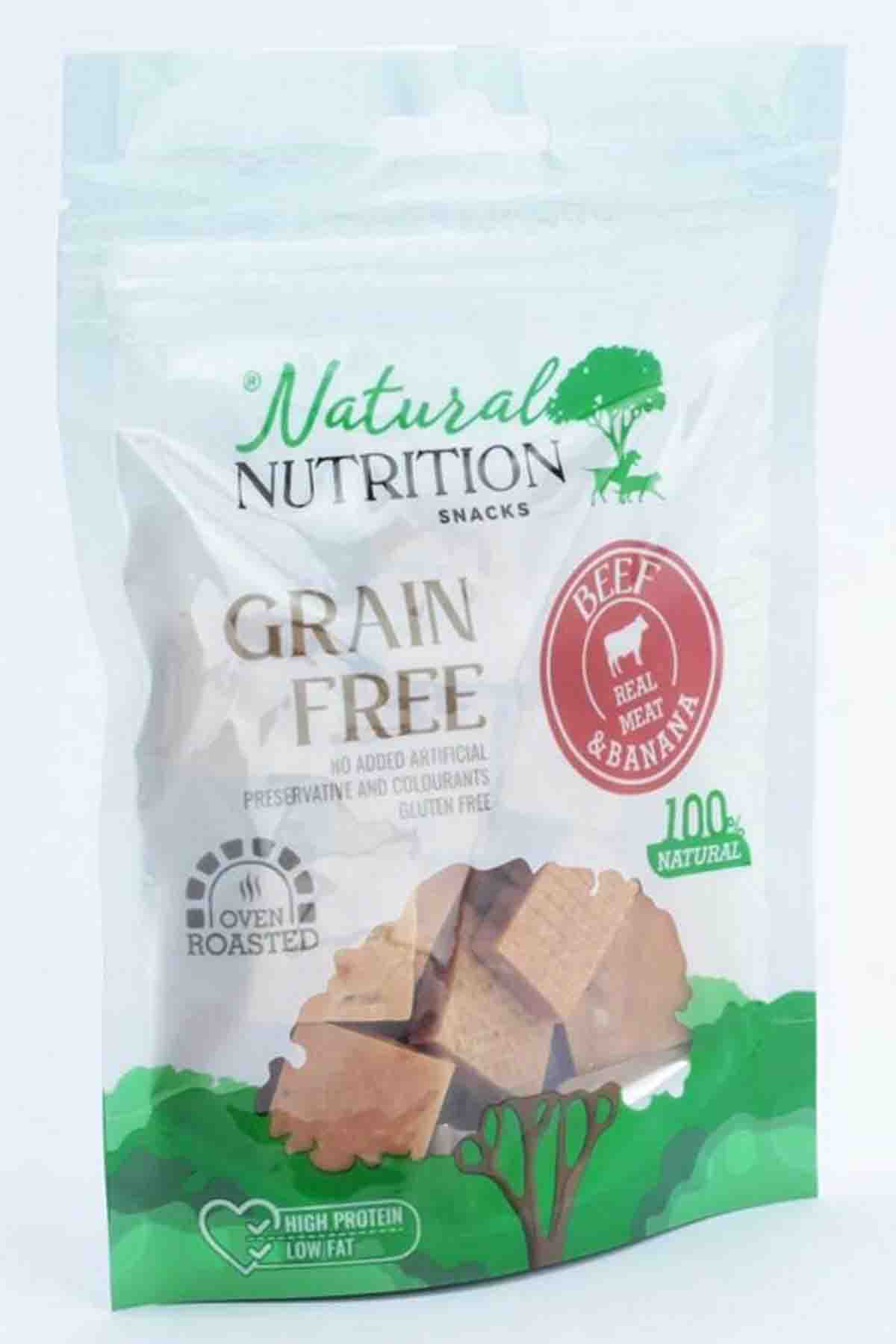 Natural Nutrition Biftek Eti ve Muzlu Köpek Ödülü 75 Gr Natural Nutrition Biftek Eti ve Muzlu Köpek Ödülü 75 Gr
