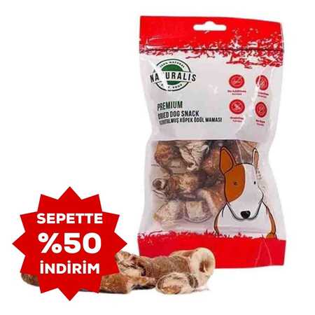 Naturalis Kuzu Kafa Derisi Ödül Maması 100gr - Thumbnail