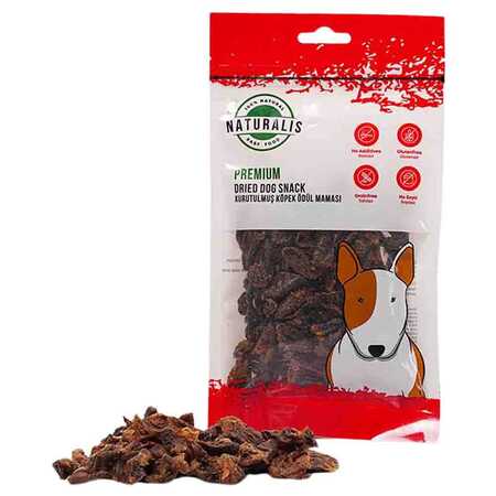 NATURALIS - Naturalis Tavuk Yürekli Köpek Ödül Maması 100gr