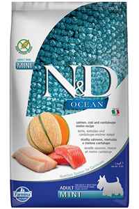 N&D - ND Ocean Tahılsız Somon Morina Balığı ve Kavunlu Küçük Irk Yetişkin Köpek Maması 2,5kg N&D - ND Ocean Tahılsız Somon Morina Balığı ve Kavunlu Küçük Irk Yetişkin Köpek Maması 2,5kg