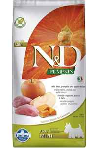 N&D - ND Pumpkin Tahılsız Yaban Domuzu Balkabağı ve Elmalı Küçük Irk Yetişkin Köpek Maması 7 kg N&D - ND Pumpkin Tahılsız Yaban Domuzu Balkabağı ve Elmalı Küçük Irk Yetişkin Köpek Maması 7 kg
