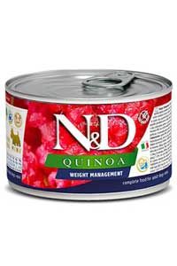 N&D - ND Quinoa Kilo Kontrollü Kuzulu Köpek Konservesi 140gr