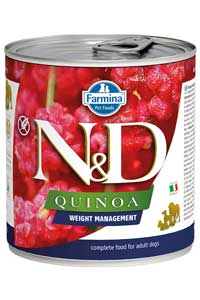 N&D - ND Quinoa Kilo Kontrollü Kuzulu Köpek Konservesi 285gr