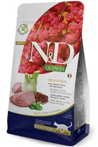 N&D - ND Quinoa Tahılsız Digestion Kuzulu Kedi Maması 1,5kg