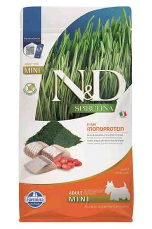 N&D - N&D Spirulina Ringa Balıklı Küçük Irk Tahılsız Yetişkin Köpek Maması 2kg N&D - N&D Spirulina Ringa Balıklı Küçük Irk Tahılsız Yetişkin Köpek Maması 2kg
