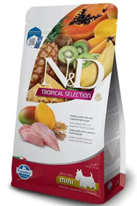 N&D - ND Tropical Selection Tavuklu ve Tropikal Meyveli Mini Irk Yetişkin Köpek Maması 1,5kg N&D - ND Tropical Selection Tavuklu ve Tropikal Meyveli Mini Irk Yetişkin Köpek Maması 1,5kg