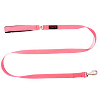 TAILPETZ - Tailpetz Match Köpek Gezdirme Kayışı 140cm/2cm (Neon Pembe) (M)