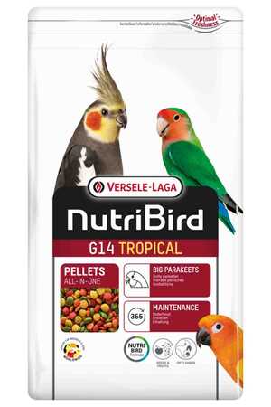 VERSELE-LAGA - Versele Laga Nutribird G14 Tropical Paraket Pelet Yem 1kg