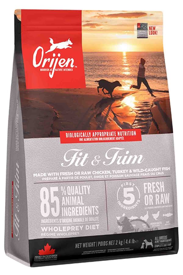 Orijen Fit & Trim Fazla Kilolu Köpekler için Tahılsız Yetişkin Köpek Maması 2kg