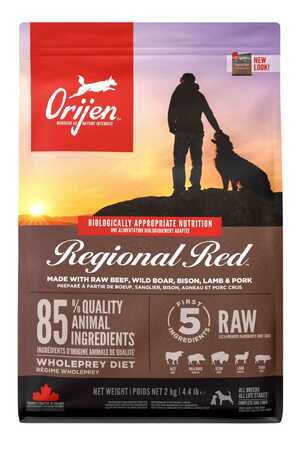 ORIJEN - Orijen Regional Red Tahılsız Kırmızı Etli Yetişkin Köpek Maması 2kg ORIJEN - Orijen Regional Red Tahılsız Kırmızı Etli Yetişkin Köpek Maması 2kg