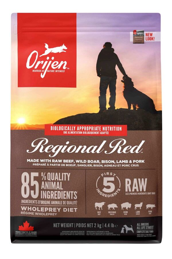 Orijen Regional Red Tahılsız Kırmızı Etli Yetişkin Köpek Maması 2kg