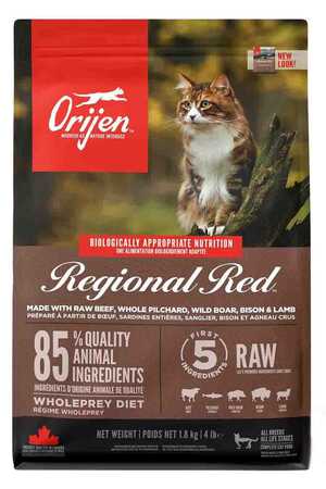 ORIJEN - Orijen Regional Red Tahılsız Kırmızı Etli Kedi Maması 1,8kg ORIJEN - Orijen Regional Red Tahılsız Kırmızı Etli Kedi Maması 1,8kg