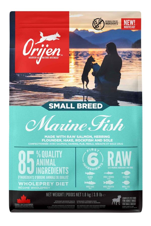 Orijen Small Breed Marine Balıklı Küçük Irk Yetişkin Köpek Maması 1,8kg