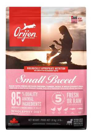 ORIJEN - Orijen Tahılsız Küçük Irk Yavru ve Yetişkin Köpek Maması 1,8kg ORIJEN - Orijen Tahılsız Küçük Irk Yavru ve Yetişkin Köpek Maması 1,8kg