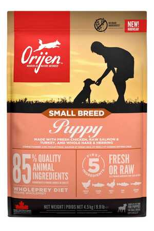 ORIJEN - Orijen Small Breed Puppy Küçük Irk Tahılsız Yavru Köpek Maması 4,5kg