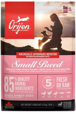 ORIJEN - Orijen Tahılsız Küçük Irk Yavru ve Yetişkin Köpek Maması 4,5kg