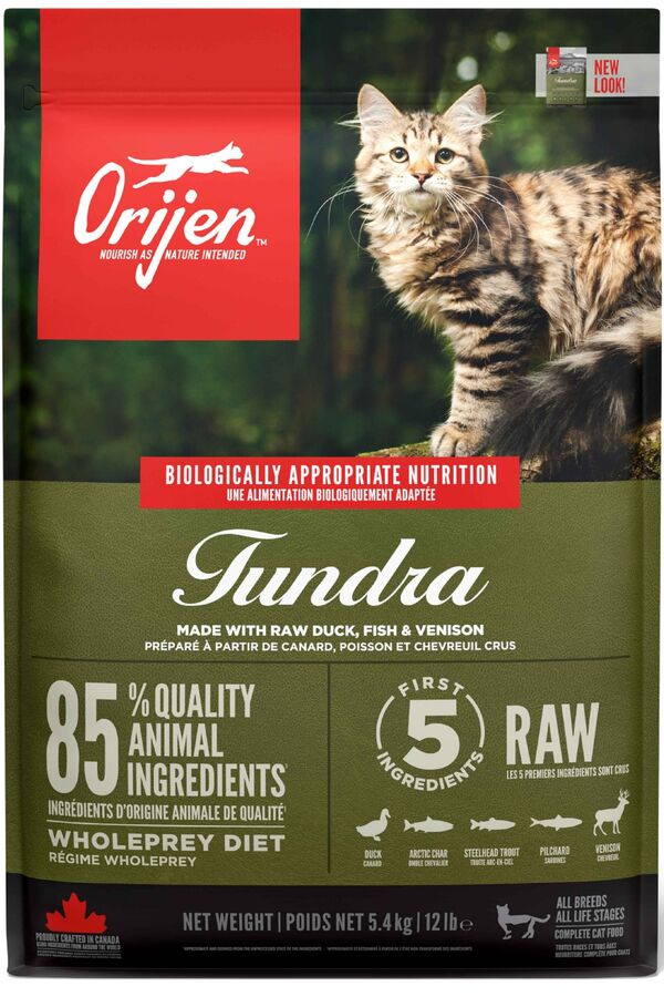 Orijen Tundra Tahılsız Kedi Maması 5,4kg