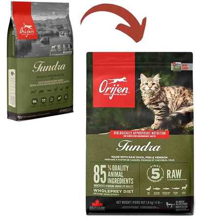 ORIJEN - Orijen Tundra Tahılsız Kedi Maması 1,8kg