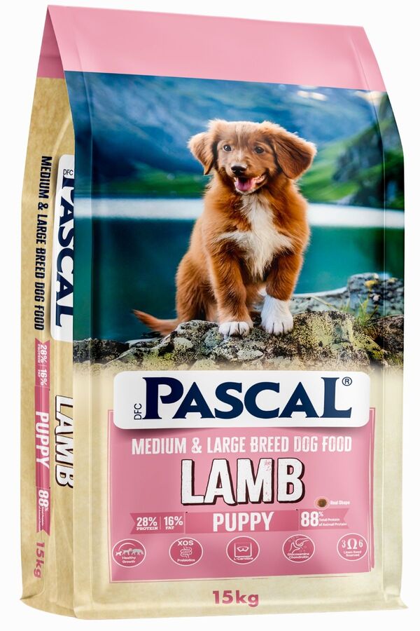 Pascal Kuzulu ve Pirinçli Yavru Köpek Maması 15kg