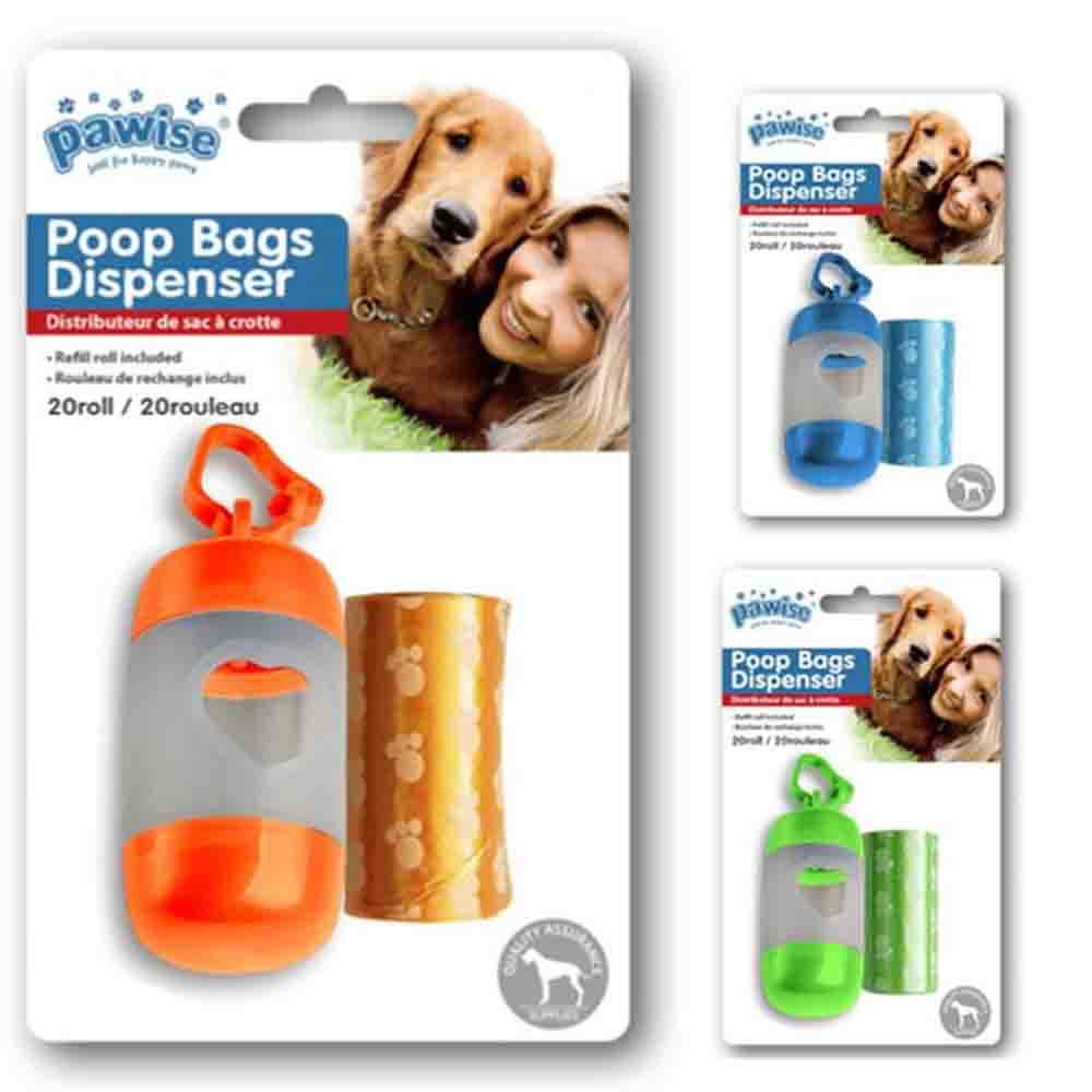 Pawise Dışkı Toplama Kabı ve Torbası 10x4