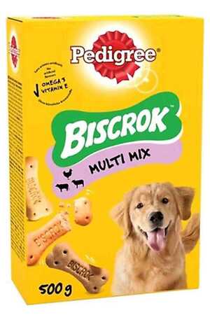 PEDIGREE - Pedigree Biscrok Multi Mix Köpek Ödül Bisküvisi 500gr PEDIGREE - Pedigree Biscrok Multi Mix Köpek Ödül Bisküvisi 500gr