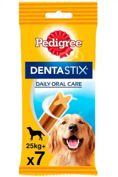 PEDIGREE - Pedigree Dentastix Büyük Irk Şerit Köpek Ödül Maması (7li) 270gr