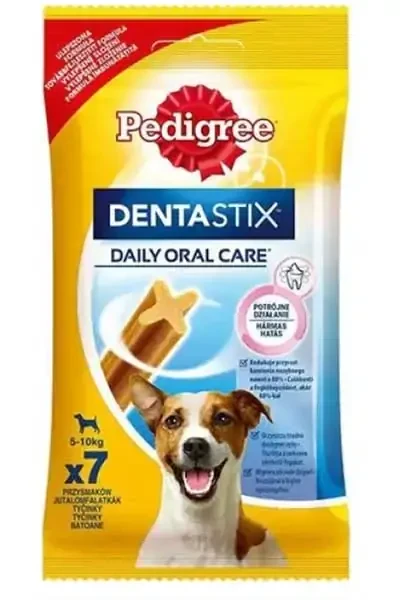 PEDIGREE - Pedigree Dentastix Mini Irk Köpek Ödül Maması (7li) 110gr PEDIGREE - Pedigree Dentastix Mini Irk Köpek Ödül Maması (7li) 110gr