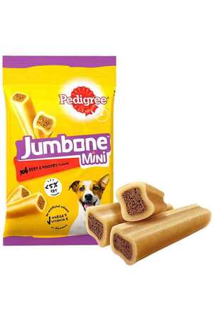 PEDIGREE - Pedigree Jumbone Mini Sığır Etli Köpek Ödülü 160gr PEDIGREE - Pedigree Jumbone Mini Sığır Etli Köpek Ödülü 160gr