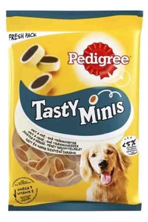 PEDIGRE - Pedigree Tasty Minis Etli ve Peynirli Köpek Ödül Maması 140gr