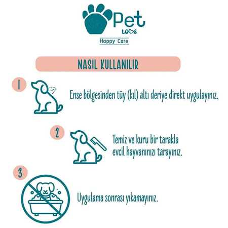 Pet Love Doğal Argan Yağlı 10-20kg Köpekler İçin Tüy Bakım Yağı 5x2,5ml - Thumbnail (3)