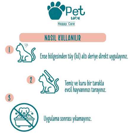 Pet Love Doğal Argan Yağlı Kediler İçin Tüy Bakım Yağı 5x1ml - Thumbnail (2)