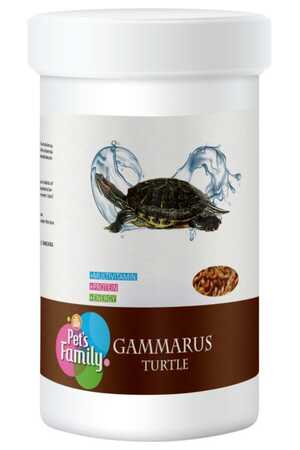 PETS FAMİLY - Pets Family Gammarus Kaplumbağa Yemi 250ml/30g