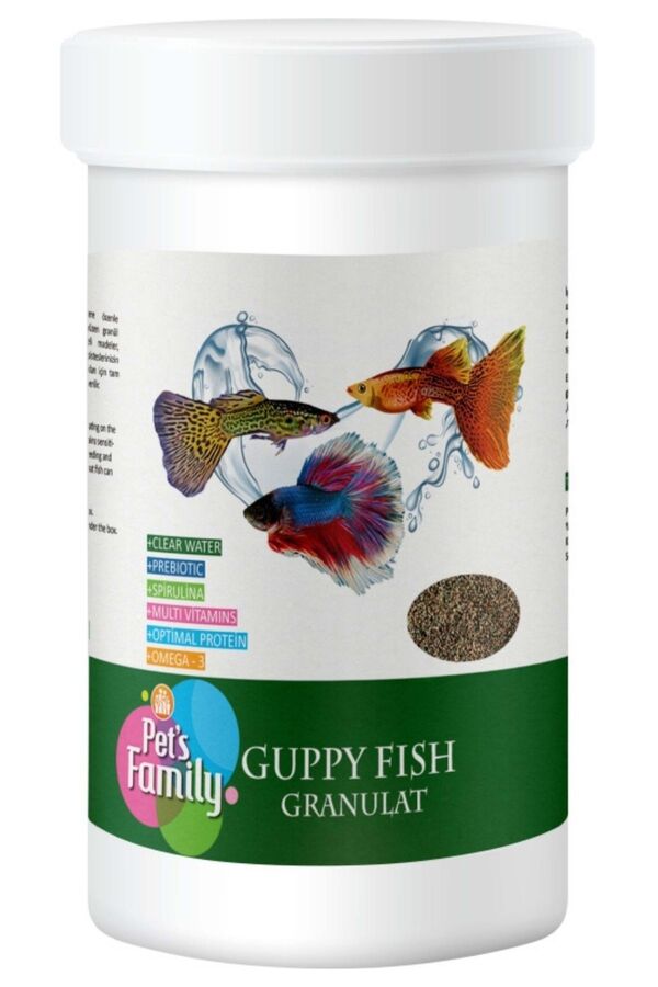 Pets Family Guppy Fish Granulat 250ml/110g