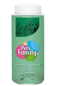 EvineMama - Pets Family Kedi&Köpek Toz Şampuan 150gr EvineMama - Pets Family Kedi&Köpek Toz Şampuan 150gr