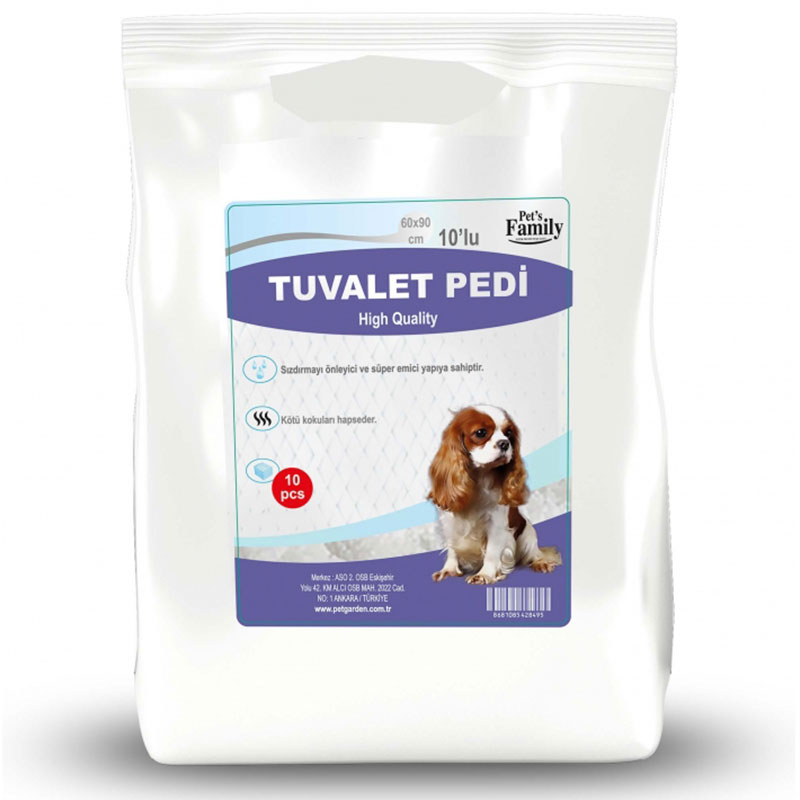 Pets Family Köpek Çiş Pedi 60x90cm 10lu