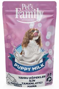 PETS FAMİLY - Pets Family Köpek Süt Tozu 200gr PETS FAMİLY - Pets Family Köpek Süt Tozu 200gr