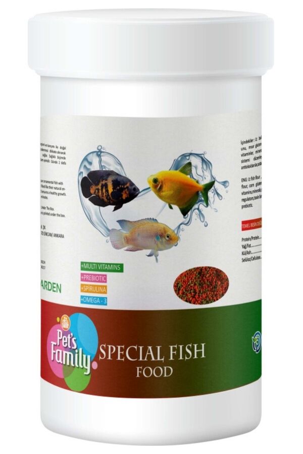 Pets Family Special Fish Food 250ml/100g